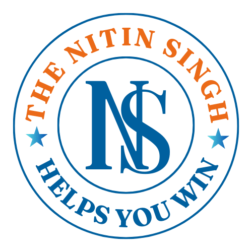 The nitin Singh logo